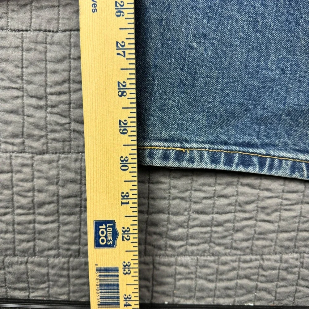 Levis 505 Jeans Men's 38x30 (36x30) Blue Regular Straight Medium Wash‎ Denim Y2K